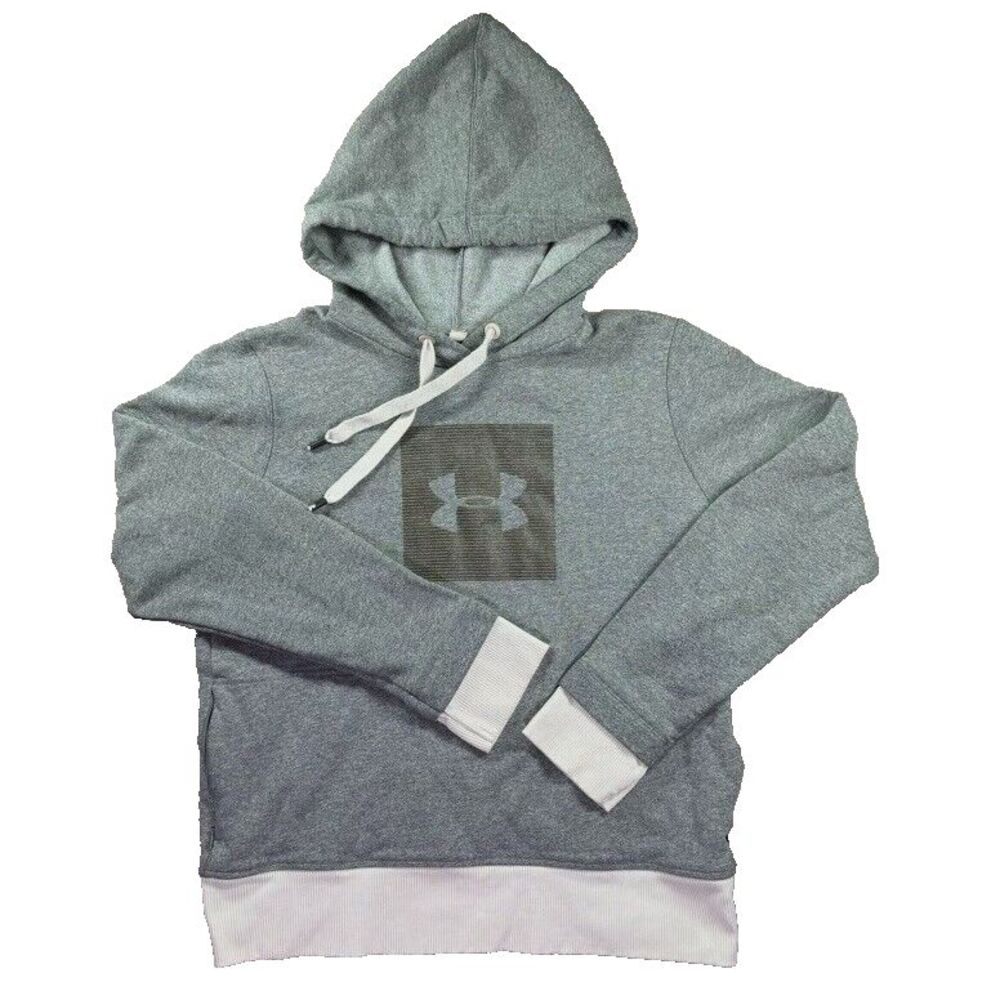 Under Armour Hoodie Women Small‎ Threadborne Pullover Pockets Loose Gym Running